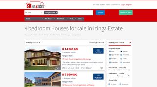 
                            10. 4 bedroom Houses for sale in Izinga Estate - SAHometraders