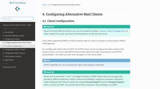 
                            4. 4. Configuring Alternative Mail Clients — KC User Manual 7.2.1 ...