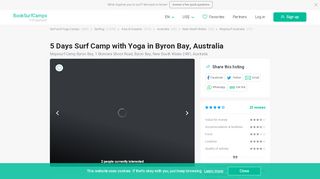 
                            11. 4 Days Surf Camp with Yoga in Byron Bay, Australia - BookSurfCamps ...