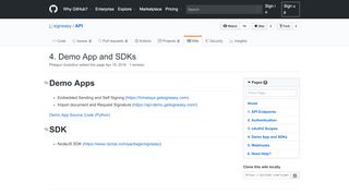 
                            11. 4. Demo App and SDKs · signeasy/API Wiki · GitHub