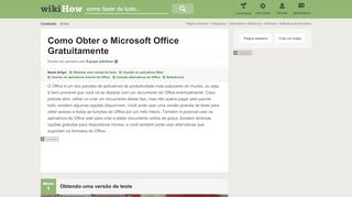 
                            3. 4 Formas de Obter o Microsoft Office Gratuitamente - wikiHow