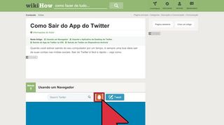 
                            13. 4 Formas de Sair do App do Twitter - wikiHow
