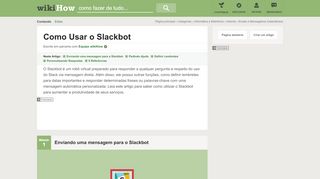 
                            13. 4 Formas de Usar o Slackbot - wikiHow
