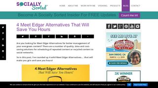 
                            7. 4 Meet Edgar Alternatives That Will Save You Hours - Socially Sorted