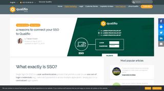
                            3. 4 reasons to connect your SSO to Qualifio | Qualifio