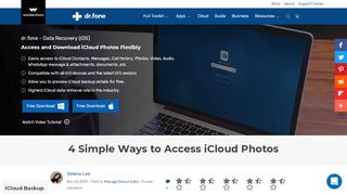 
                            9. 4 Simple Ways to Access iCloud Photos- dr.fone