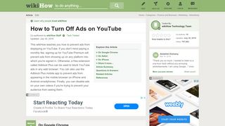 
                            7. 4 Simple Ways to Block Ads on YouTube - wikiHow