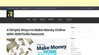 
                            6. 4 Simple Ways to Make Money Online With WINThrills Network ...