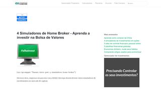 
                            8. 4 Simuladores de Home Broker – Aprenda a investir na Bolsa de ...