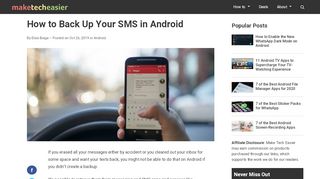 
                            13. 4 SMS Back Up Applications To Keep Your Messages Safe  ...