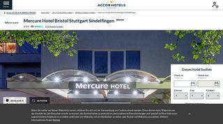 
                            3. 4 Sterne Hotel Stuttgart Sindelfingen - Mercure - Accor Hotels