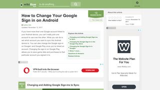 
                            9. 4 Ways to Change Your Google Sign in on Android - wikiHow
