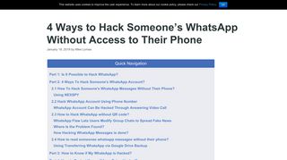 
                            7. 4 Ways to Hack Someone's WhatsApp Without Access to Their Phone