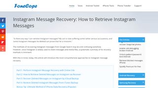
                            12. 4 Ways to Recover Deleted Instagram Messages (Trustworthy)
