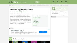 
                            12. 4 Ways to Sign Into iCloud - wikiHow