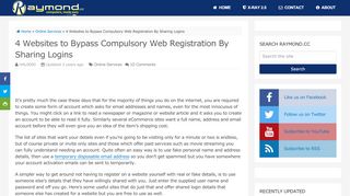 
                            3. 4 Websites to Bypass Compulsory Web Registration By Sharing ...