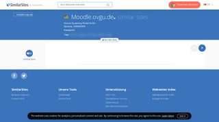 
                            12. 40 ähnliche Seiten Moodle.ovgu.de - SimilarSites.com