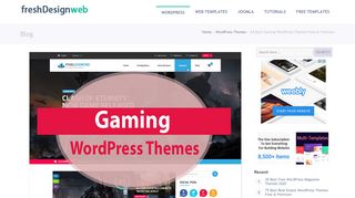 
                            6. 40+ Best Gaming WordPress Themes Free & Premium ...