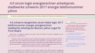 
                            5. 4.0 strom login energierechner arbeitspreis stadtwerke schwerin 2017 ...