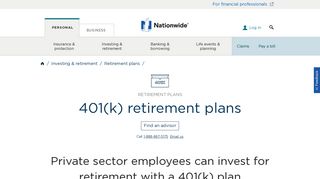 
                            8. 401(k) Retirement Plans | Retirement Savings Plans from ...