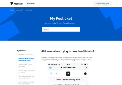 
                            11. 404 error when trying to download tickets? – Hey, how can we help?