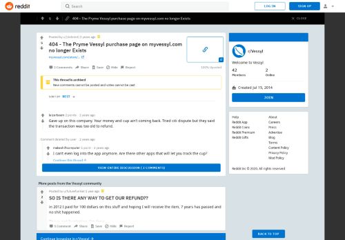 
                            2. 404 - The Pryme Vessyl purchase page on myvessyl.com no longer ...