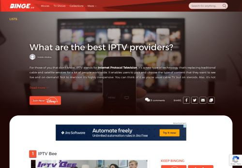 
                            7. 41 Best Iptv Providers 2019 - Softonic