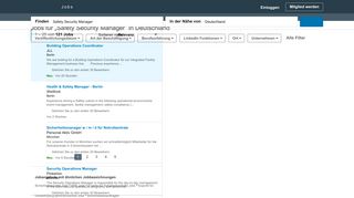 
                            9. 41 Jobs für Safety Security Manager | LinkedIn