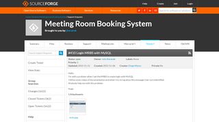 
                            6. 410 Login MRBS with MySQL - SourceForge