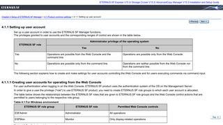 
                            1. 4.1.1 Setting Up User Account - Fujitsu