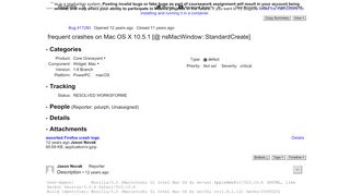 
                            8. 417280 – frequent crashes on Mac OS X 10.5.1 [@ nsMacWindow ...