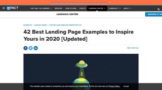 
                            9. 42 Best Landing Page Examples for Lead Generation in 2019 [Updated]