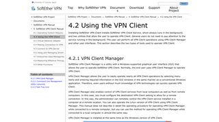 
                            5. 4.2 Using the VPN Client - SoftEther VPN Project