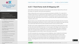 
                            2. 4.22.7. Third Party Auth ID Mapping API ... - edX Documentation