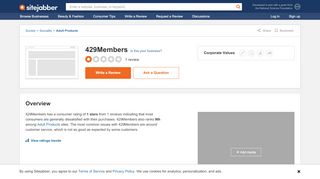 
                            12. 429Members Reviews - 1 Review of Members.429members.com ...