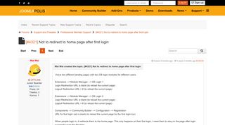 
                            7. [#4321] Not to redirect to home page after first login ...