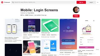 
                            2. 44 Best Mobile: Login Screens images | Mobile login, Mobile design ...