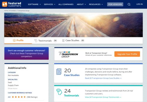 
                            8. 44 Customer Reviews & Customer References of Transporeon Group ...