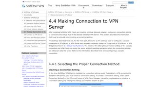 
                            3. 4.4 Making Connection to VPN Server - SoftEther VPN Project