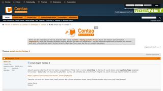 
                            13. 4.4.x email.log in Contao 4 - Contao Community