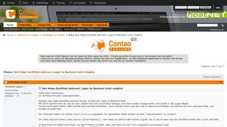 
                            13. 4.4.x Seit https-Zertifikat aktiviert, Login im Backend nicht ...