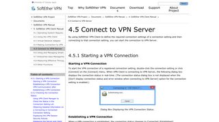 
                            6. 4.5 Connect to VPN Server - SoftEther VPN Project