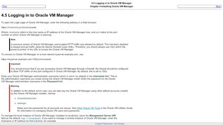 
                            7. 4.5 Logging in to Oracle VM Manager - Oracle Docs