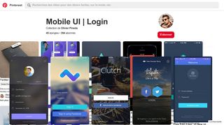
                            2. 45 meilleures images du tableau Mobile UI | Login | Interface design ...