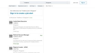 
                            6. 46 Vodafone jobs in Singapore - LinkedIn