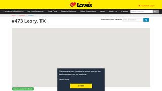 
                            13. #473 Leary, TX - Love's Travel Stops