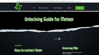 
                            12. 48 Unlock Guide: Free your Meteor phone - 48Months.ie