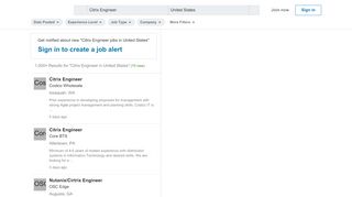 
                            10. 497 Citrix Engineer Jobs | LinkedIn