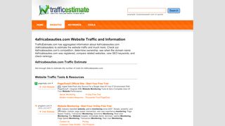 
                            10. 4africabeauties.com Website Traffic and Information | TrafficEstimate ...