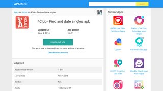 
                            13. 4Club - Find and date singles Apk Download latest version 1.0.11 ...